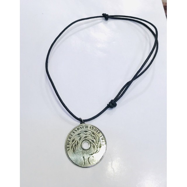 Hot Promo! Kalung koin 1C. kalung monel kalung kulit Baru!