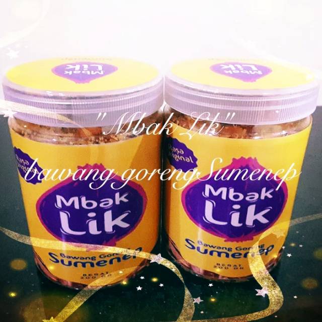 

Bawang Goreng Sumenep Mbak Lik