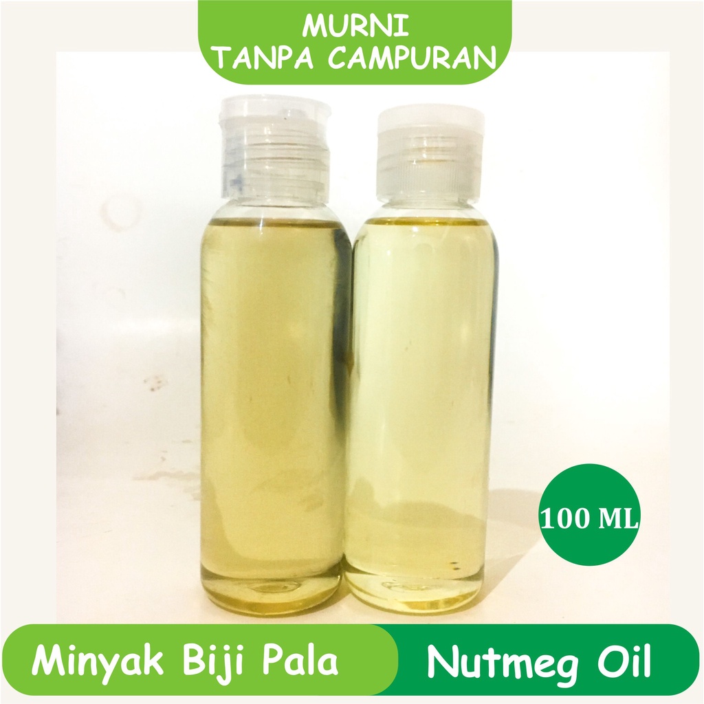 100ml minyak pala murni asli tanpa campuran nutmeg pure essential oil aromatherapy therapeutic grade