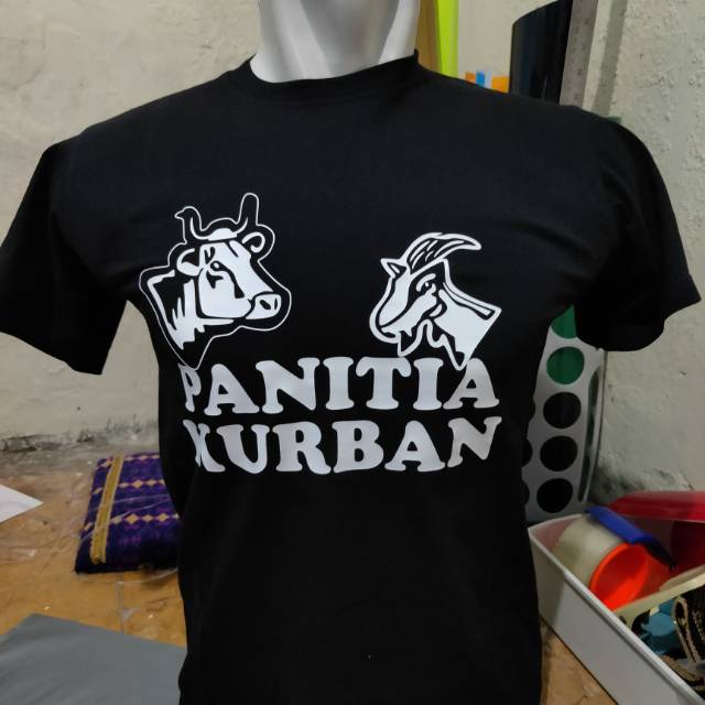 Tshirt kaos baju panitia qurban kurban
