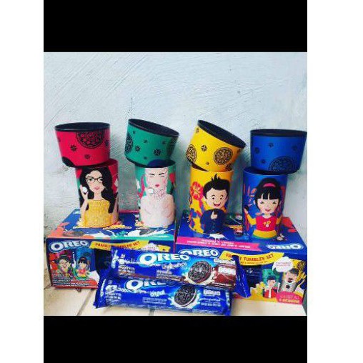 

Oreo tumbler Set Termuraaah