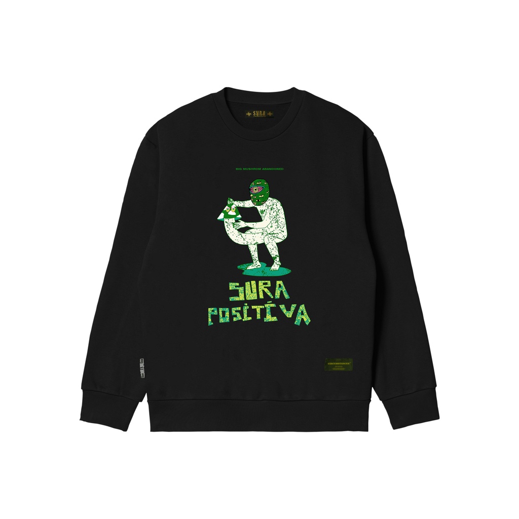 Sura Positiva - Sweater Crewneck (Berrys) Black