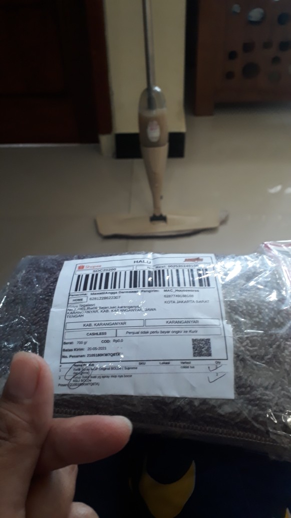 Refill Spray Mop Original Bolde ( Supreme Dan Ultima)