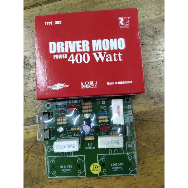 Jual Kit Driver Power Amplifier Sanken Mono Safari Watt Shopee