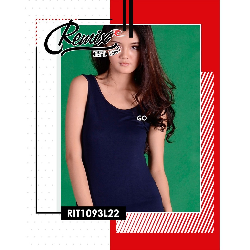 gof REMIX By (CARDINAL) TANGTOP LADIES Pakaian Dalam Singlet Wanita Underwear Tangtop Wanita Original