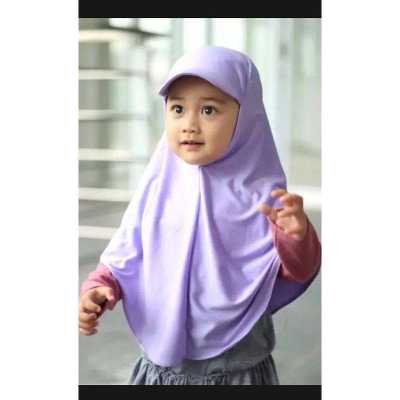 Kerudung Topi Hitz Instant Premium 3-6 Tahun Terbaru | Jilbab Sekolah Anak Tk Bahan Jersey Lembut Adem | Hijab Tanggung Baby Sd Bayi Perempuan Lucu