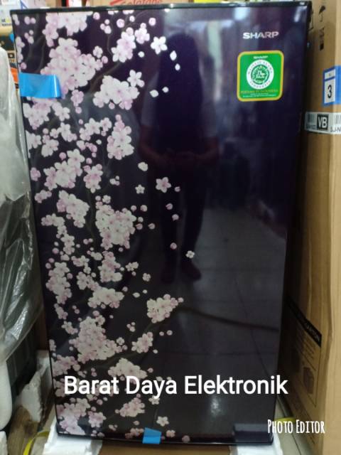 Kulkas Sharp 1 Pintu Sakura  SJ-N 162D-VB/VR Terbaru