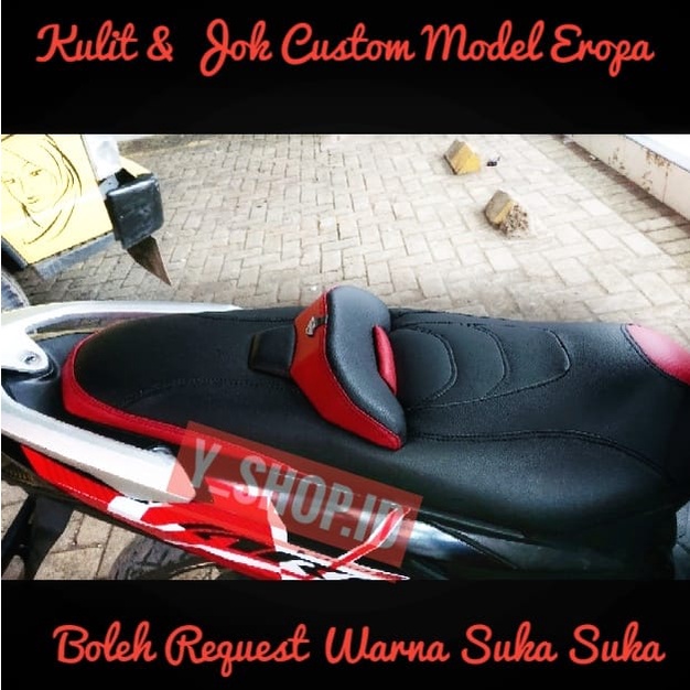 Sarung Kulit Jok Motor Vario Old New 125 150 160 Cc Model Eropa Terbaru