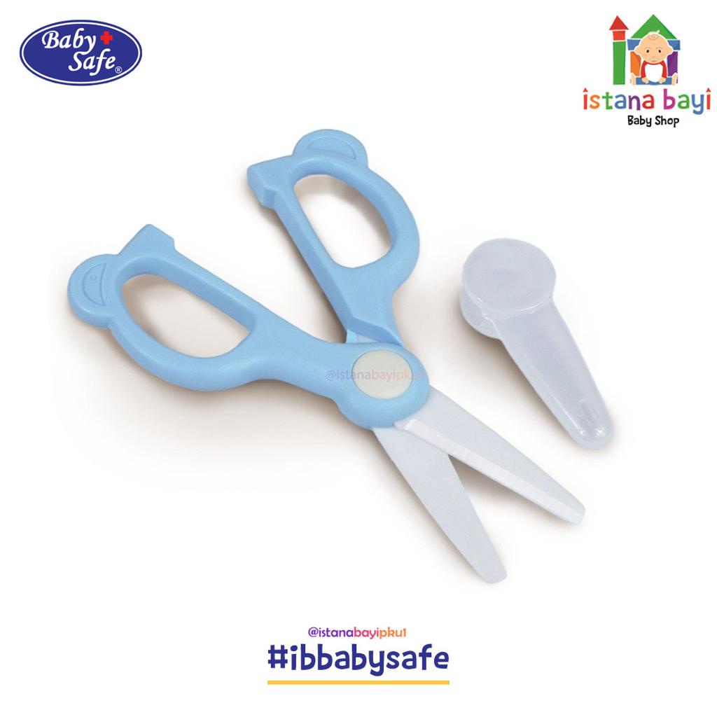 Baby Safe Baby Food Scissor BFS01 / Gunting Makanan Bayi