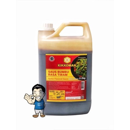 

Eness Kikkoman Oyster Flavour Sauce- Kecap Saus Tiram Jerigen 2.2Kg