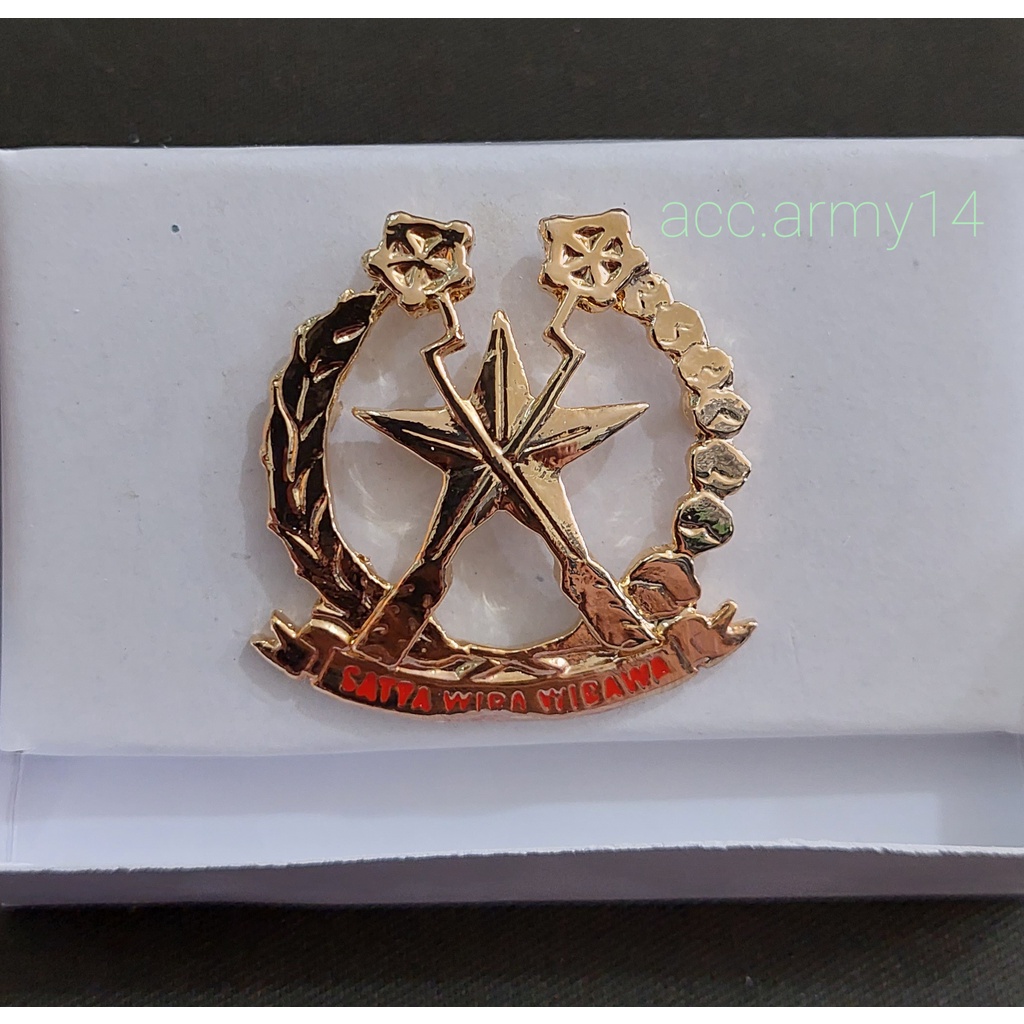 PIN BRIVET HUKUM TNI AD