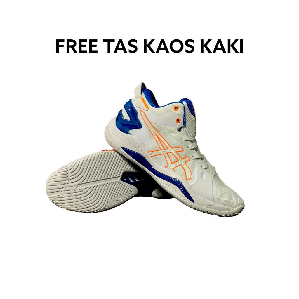 Sepatu Voli Geel Brustt Terbaru Super premium bonus tas kaos kaki