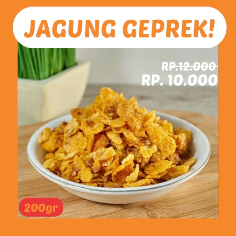 

Jagung Geprek Cemilan Tradisional Murah