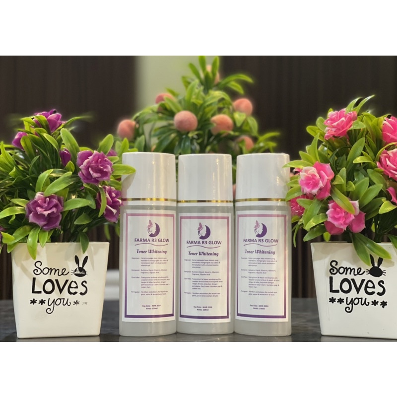 Toner Farma R3 Glow ORIGINAL 100ml Ecer