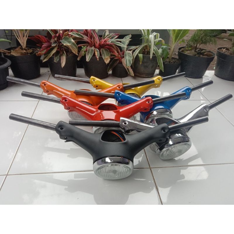 BATOK C70 KEPALA C70 ATAS BAWAH SET LAMPU TANPA SEPIDO