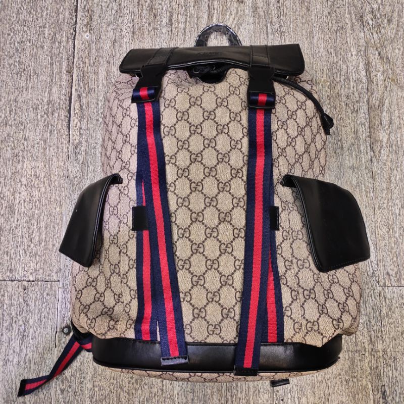 tas ransel pria import mirror quality Gucci