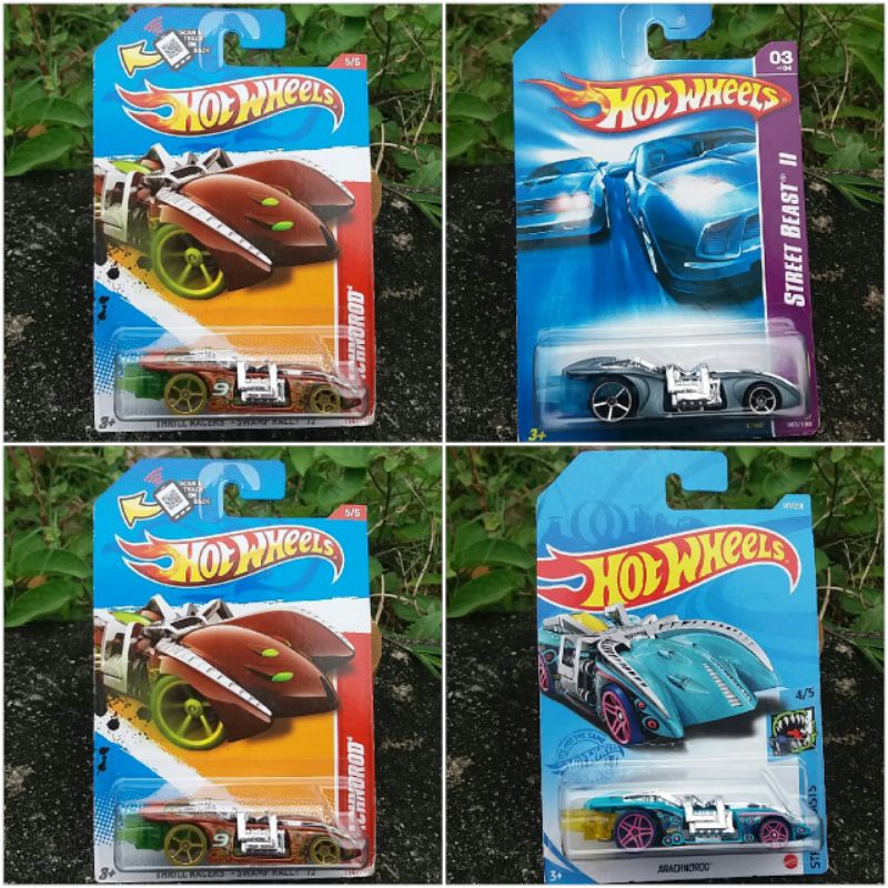 hot wheels arachnorod card lama