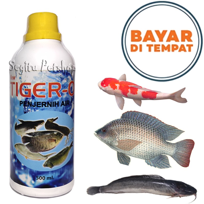 PENJERNIH AIR AKUARIUM PEMBERSIH  KOLAM IKAN KOTOR TIGER O2