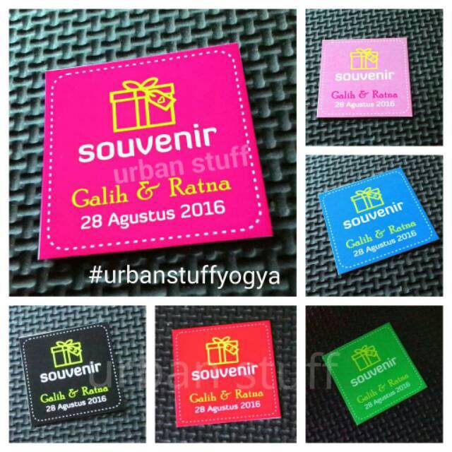 Kupon Souvenir Pernikahan. Wedding Gift Coupon. Kupon Penukar Souvenir Pernikahan