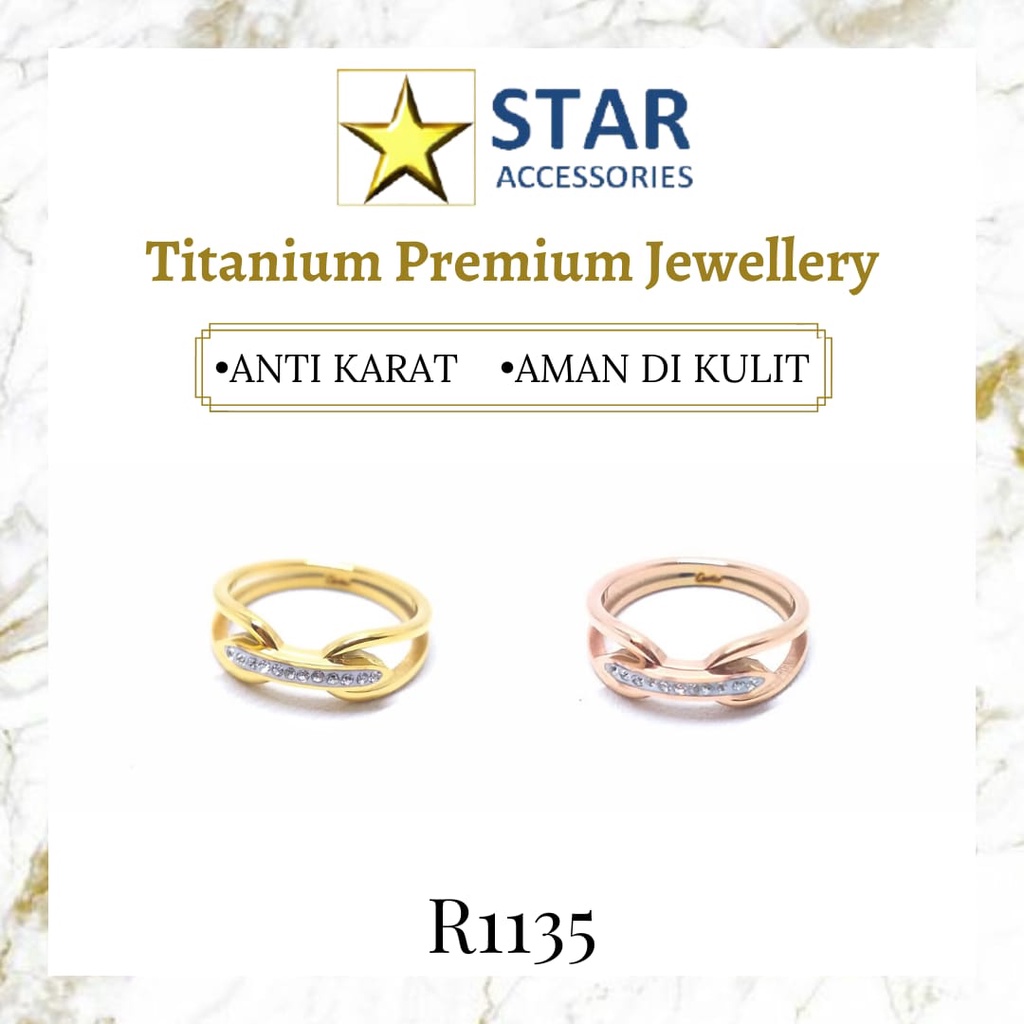 NEW STUFF Cincin Titanium Cartier Gold | Cincin Titanium Cartier Rose Gold