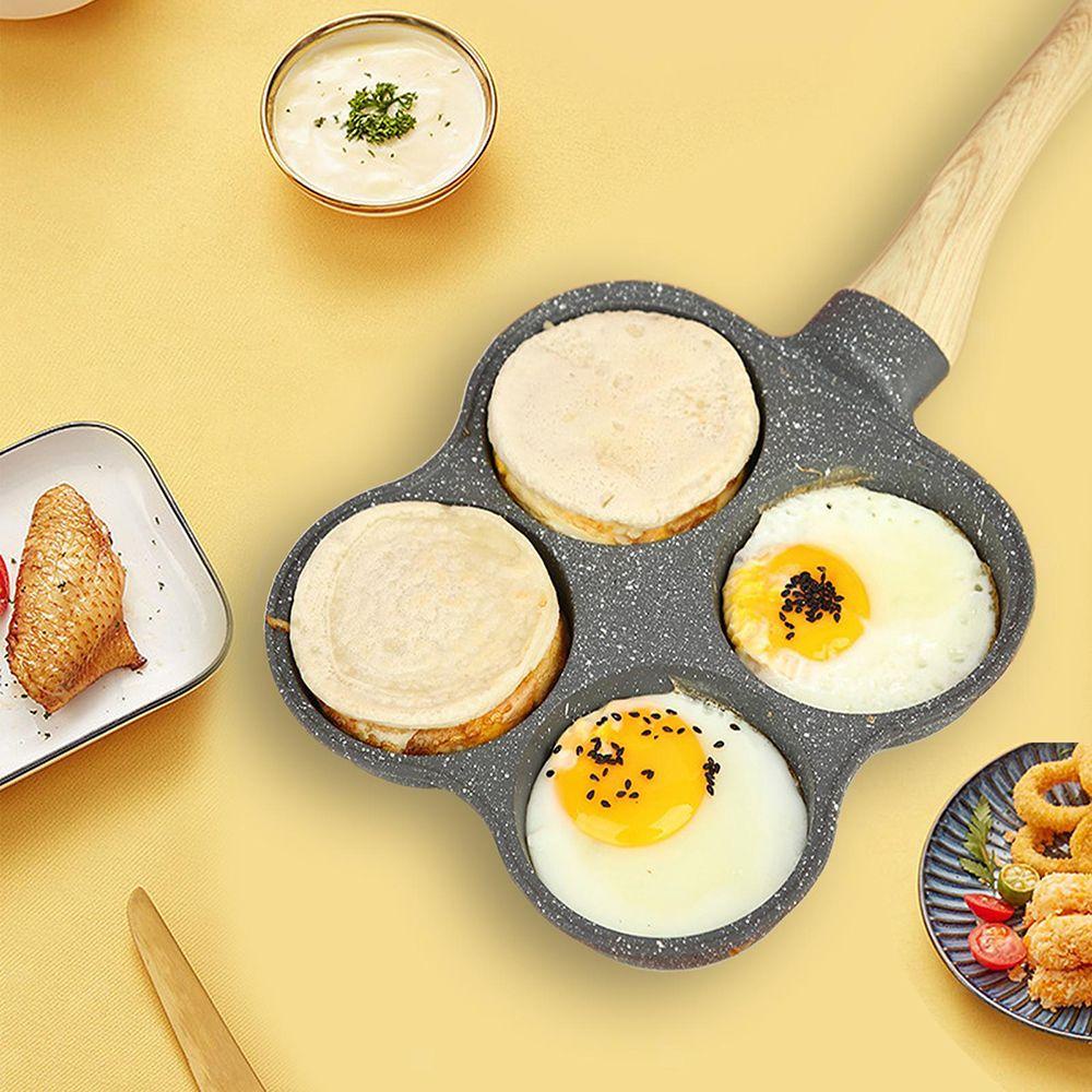 Solighter Breakfast Frying Pan Peralatan Masak Dapur Breakfast Tools Smokeless Pot Telur Pancake