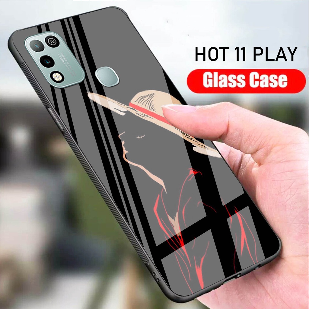 Case Infinix Hot 11 Play  - Softcase Kaca Infinix Hot 11 Play - Casing Hp Infinix Hot 11 Play [G27]