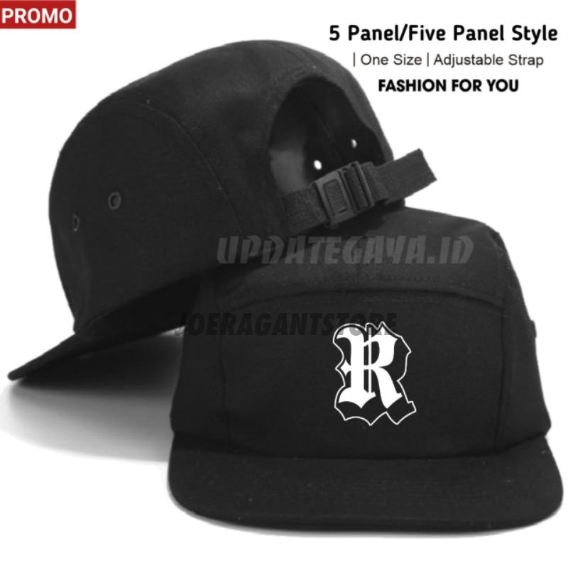 Topi 5 Panel RUMBLE RMBL | Topi Five Panel Snapback | Topi Pria | Topi Distro JS