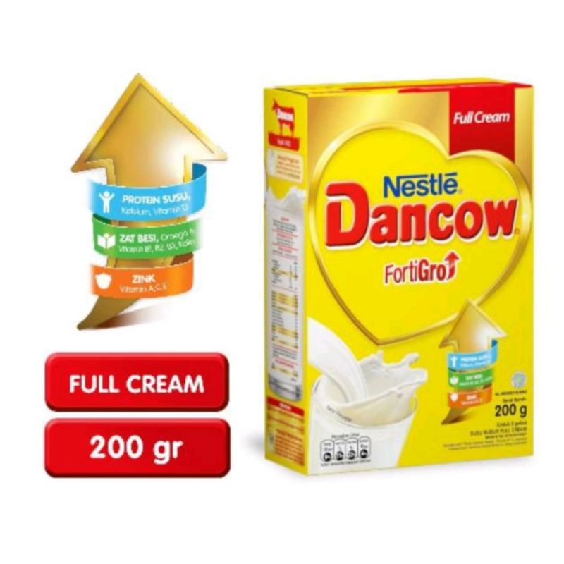 

Dancow fortigro fullcream 200gr