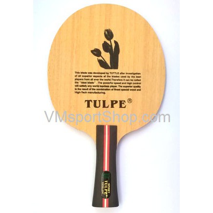 Tulpe Kokutaku T-Carbon - Kayu Blade Bat Bet Pingpong Tenis Meja