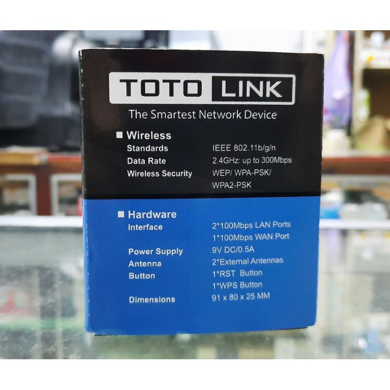 TOTOLINK N200RE V4.0 300Mbps Wireless N Router