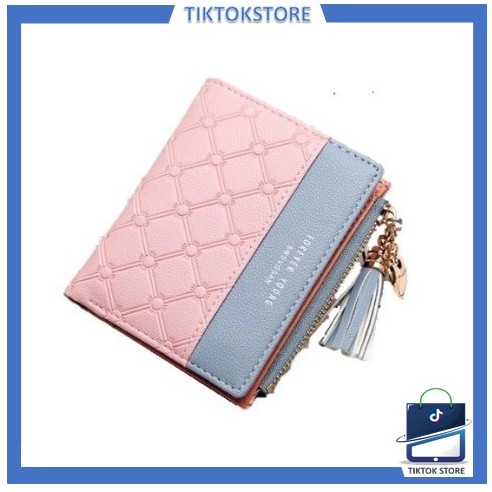 TIKTOK - DOMPET OLIVIA DARI JAKARTA Dompet Lipat Wanita Fashion Korea Morymony