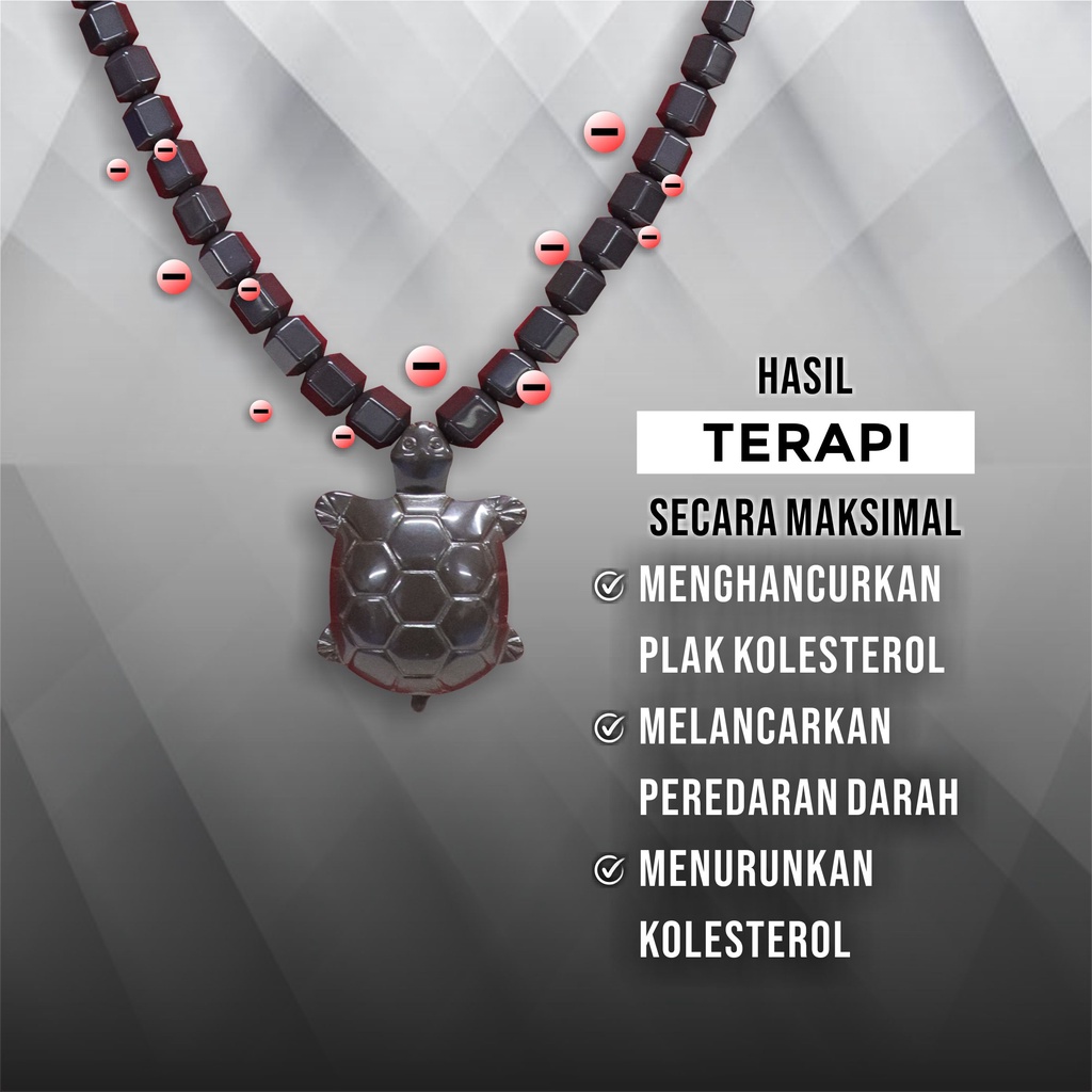 PROMO!!! Kalung Terapi Kesehatan Kura - Kura Gwisamunsok Bonus Gelang kesehatan