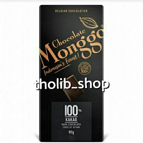 

chocolate monggo 100% kakao dark chocolate 80gr