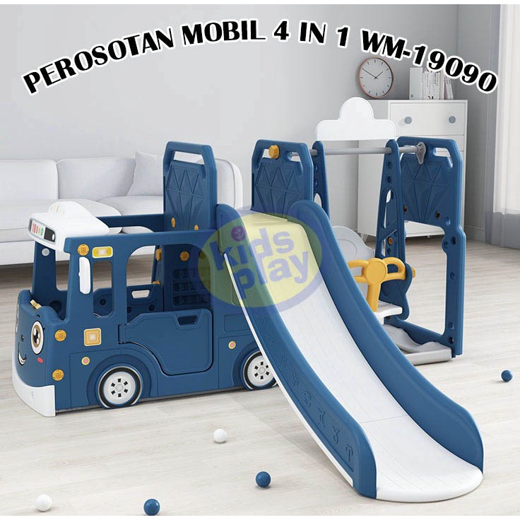 ( BAHAN LLDPE KUALITAS IMPORT YANG AMAN BAGI ANAK , PEROSOTAN 4 IN 1 ) KPS Playground / Perosotan 4 