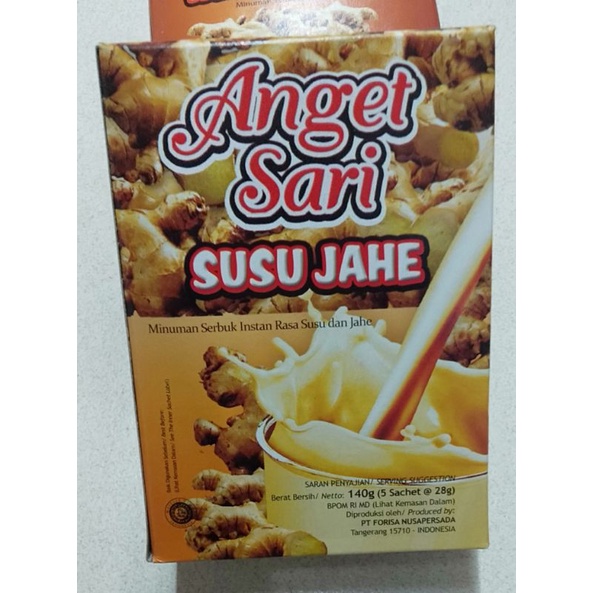 

Wedang jahe dan susu jahe box 5s