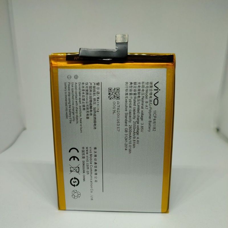 Baterai Battery Batrai Batu Batre Vivo V3 B-A7 Original