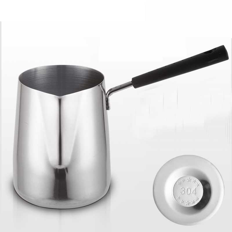 TD-DA DROHOEY Gelas Kopi Espresso Latte Long Handle Stainless Steel - S07
