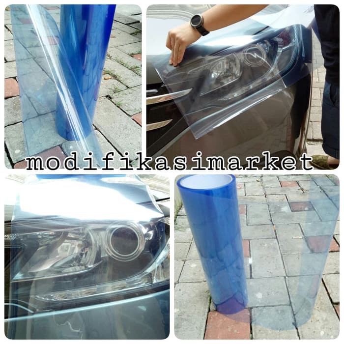 

STICKER HEADLAMP HYBRID BLUE PER ROLL MINIMAL 10 ROLL