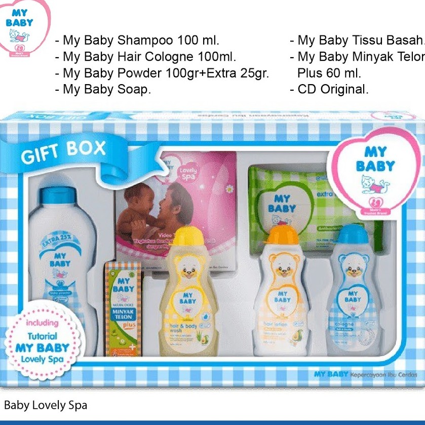 My Baby Lovely Spa Gift Set Box