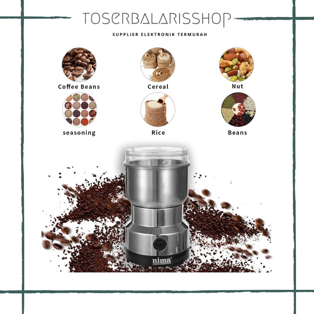 PENGGILING KOPI / PENGHANCUR BIJI KOPI / COFFEE GRINDER LISTRIK