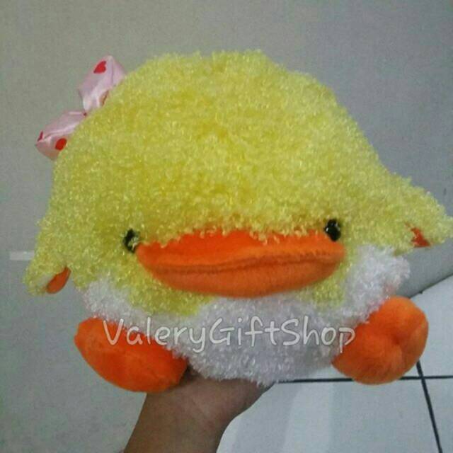 Boneka Piyo-Piyo Bebek Kuning Piyo Bulat Bulu Keriting