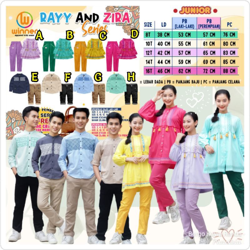 setelan koko/koko anak/koko remaja/tunik cewek/setelan cewek/setelan the winner