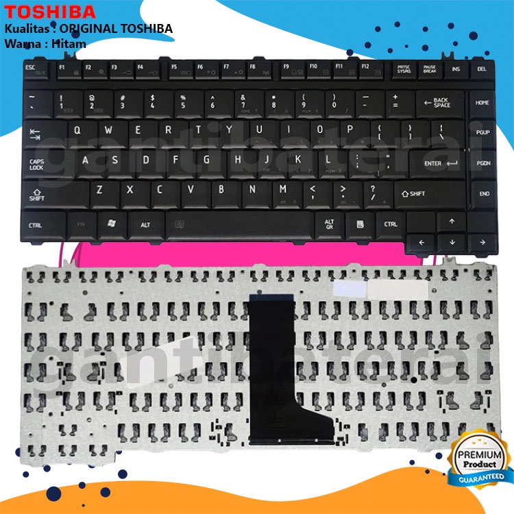 Keyboard Toshiba L310 L510 L511 M205 M207 M209 A210 A305