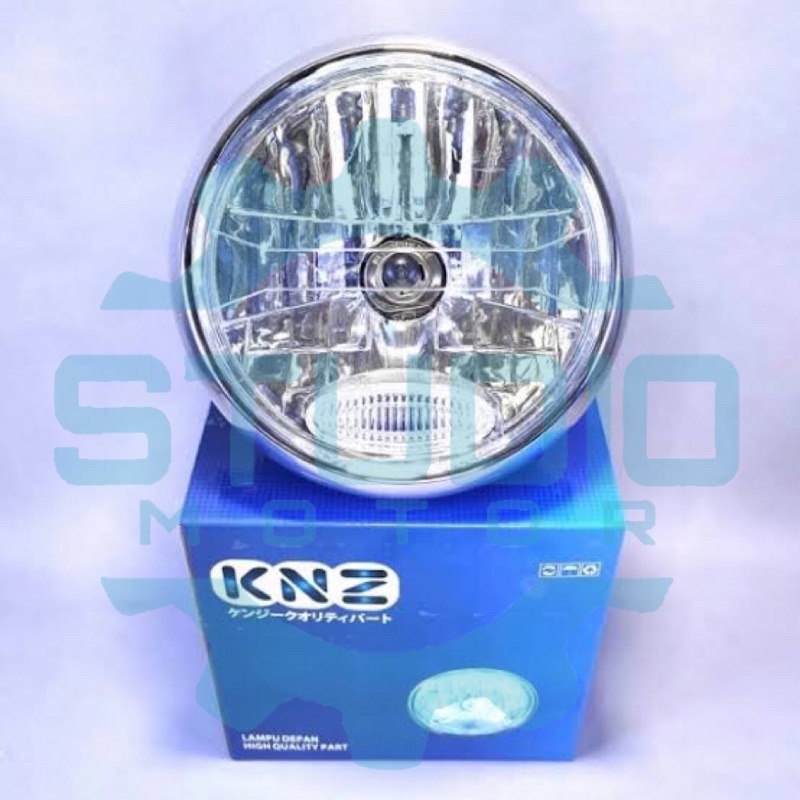 REPLEKTOR VIXION OLD LAMPU DEPAN VIXION OLD HEADLAMP VIXION BULAT KNZ Universal Untuk robakan