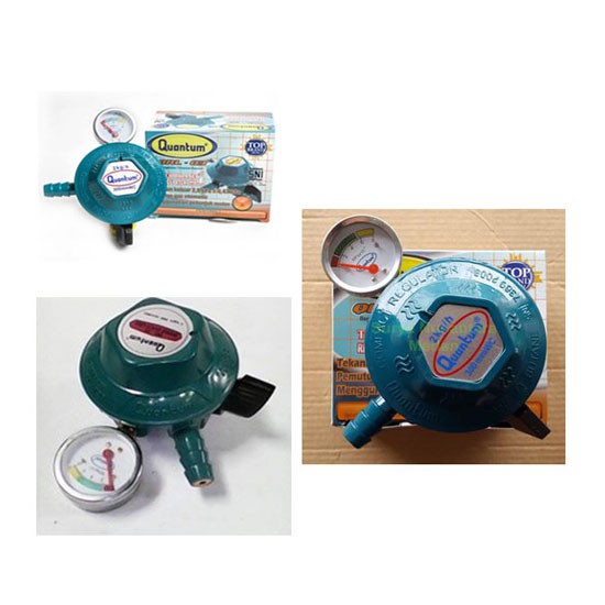 Regulator Gas Double safety Lock Quantum QRL-06GB SNI