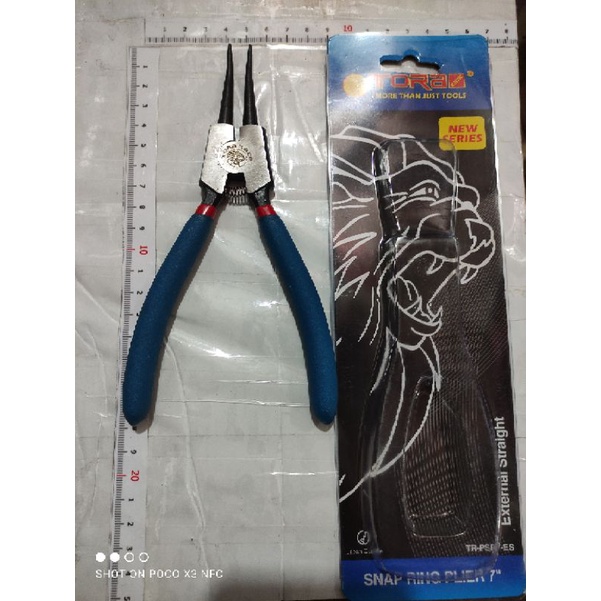 tang pin lurus tekan buka TORA 7in/snap ring plier 7&quot; TORA