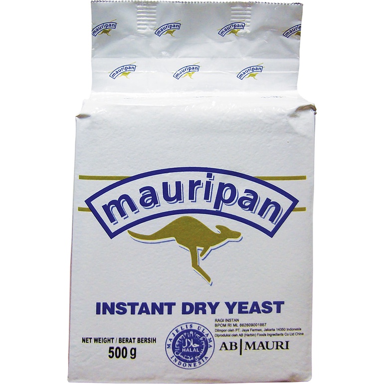 

MAURIPAN KANGGURU IMPORT INSTANT DRY YEAST/ RAGI INSTAN 500gr