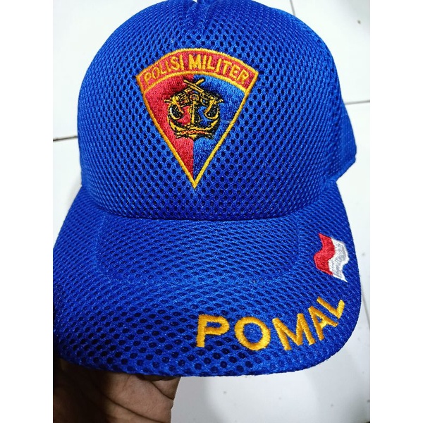 TOPI JARING POMAL/TNI AL