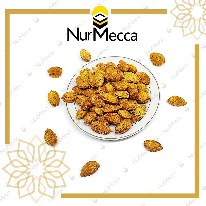 Kacang Almond Panggang 250 Gram Oleh Oleh Haji Dan Umroh