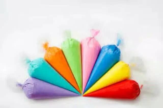 100 Pcs Plastik Segitiga Kecil / Piping Bag